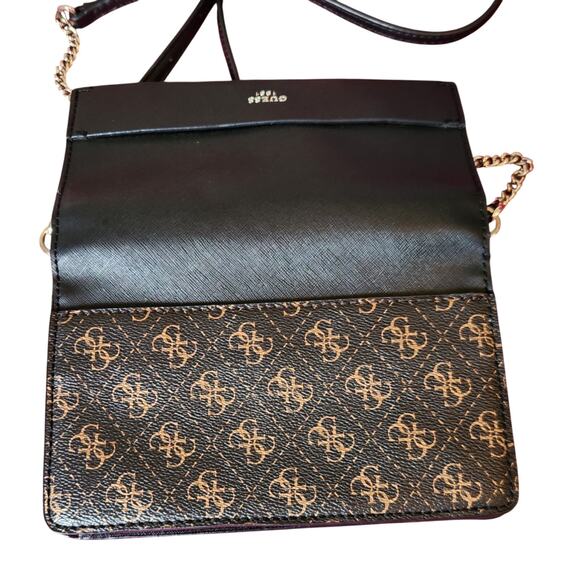 GUESS Hailey Crossbody clutch Black 1981 - Picture 3 of 7